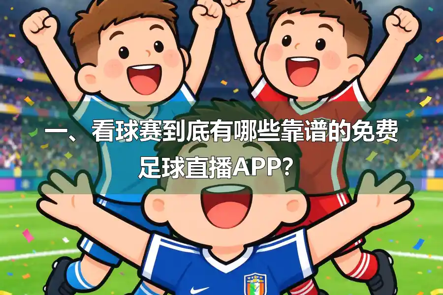 一、看球赛到底有哪些靠谱的免费足球直播APP?